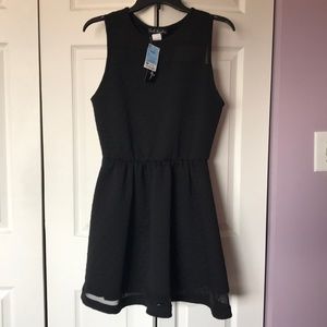 French Atmosphere Black Dress